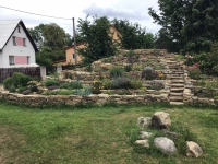 Rock garden - front